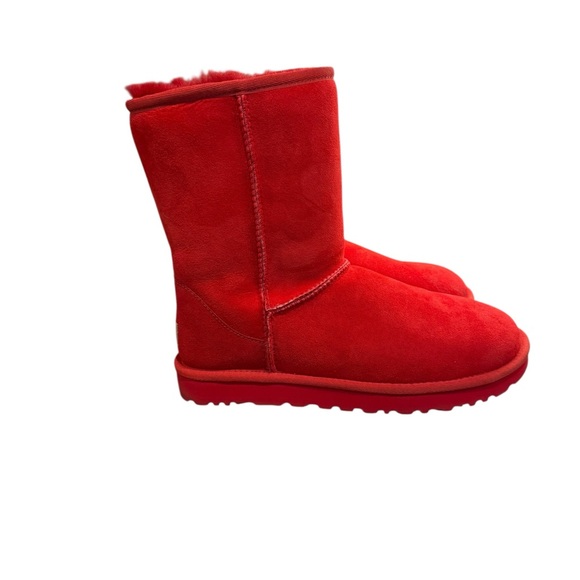New in Box Women’s Size 9 UGG Red Winter & Rain Boots - Picture 4 of 7